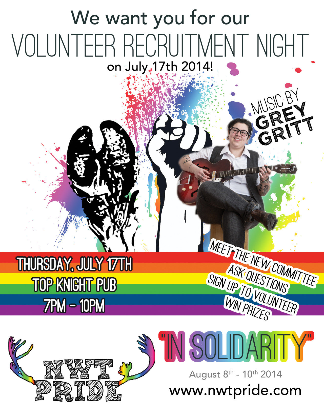 Come by our volunteer recruitment night! It’s gonna be awesome!